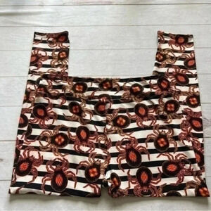 NEW Lularoe spider TC2 Plus Size Women’s Red and Black leggings